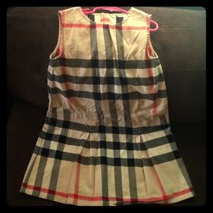 burberry girls dress